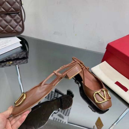 Valentino V Buckle Sandals SH00278