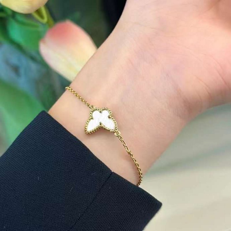 Van Cleef and Arpels Butterfly Fritillaria Bracelet JWL00131