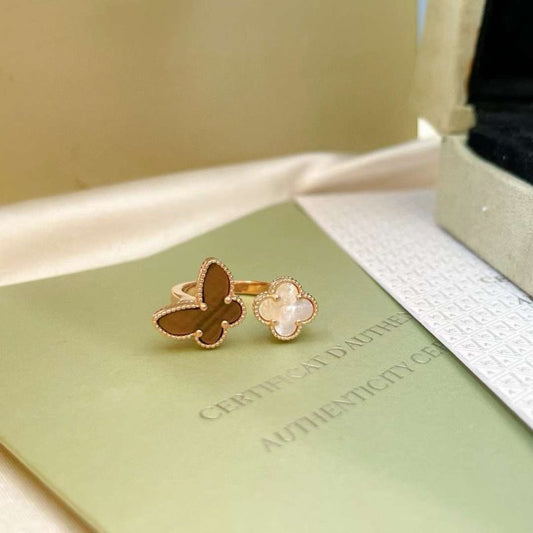Van Cleef and Arpels Butterfly Ring JWL00224