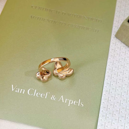 Van Cleef and Arpels Butterfly Ring JWL00224