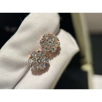 Van Cleef and Arpels Diamond Mary Rose Stud JWL00142