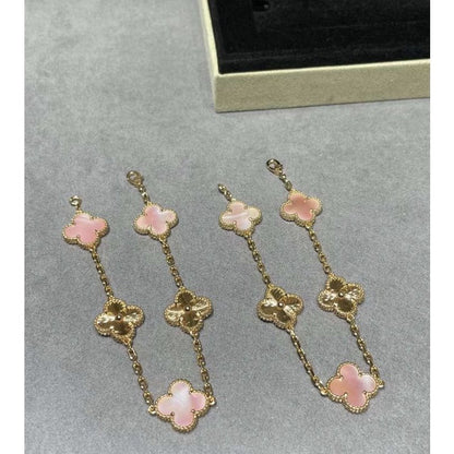 Van Cleef and Arpels Five Flower Clover Bracelet JWL00248