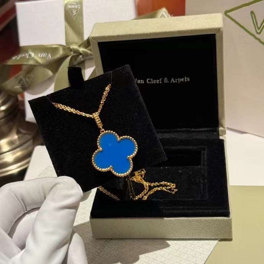 Van Cleef and Arpels Four Leaf Clover Necklace JWL00161