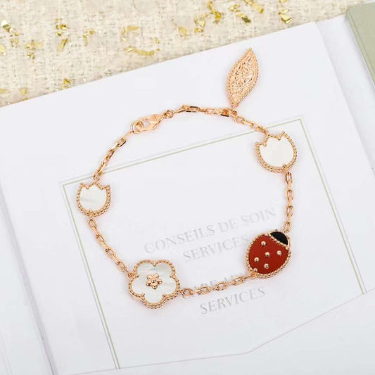 Van Cleef and Arpels Lady Bug Bracelet JWL00134