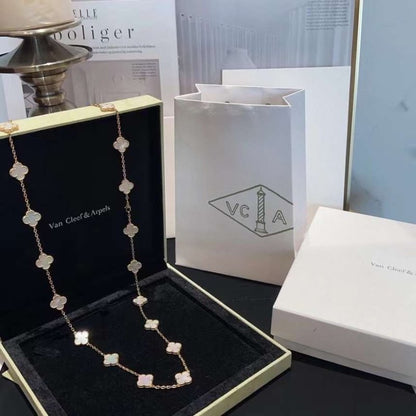 Van Cleef and Arpels Twenty Drop Fritillaria Necklace JWL00159