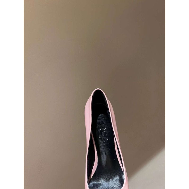 Versace  High Heeled Pointed  Shoes SHS05175