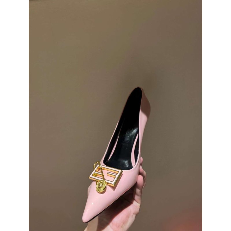 Versace  High Heeled Pointed  Shoes SHS05175