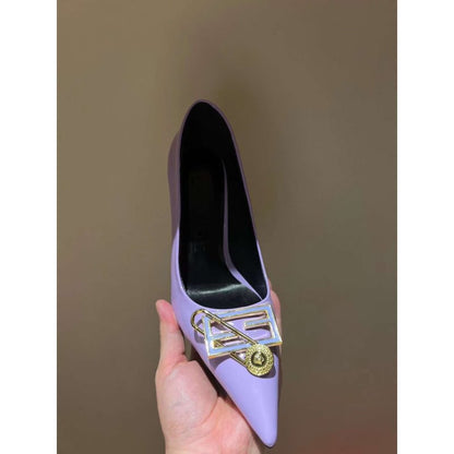 Versace  High Heeled Pointed  Shoes SHS05176