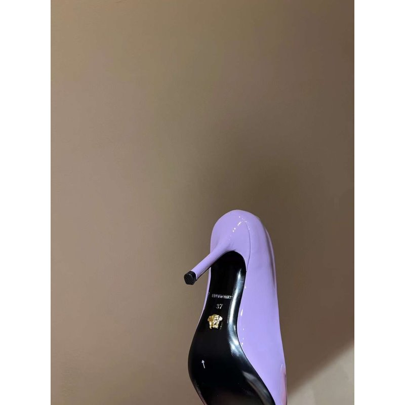 Versace  High Heeled Pointed  Shoes SHS05176