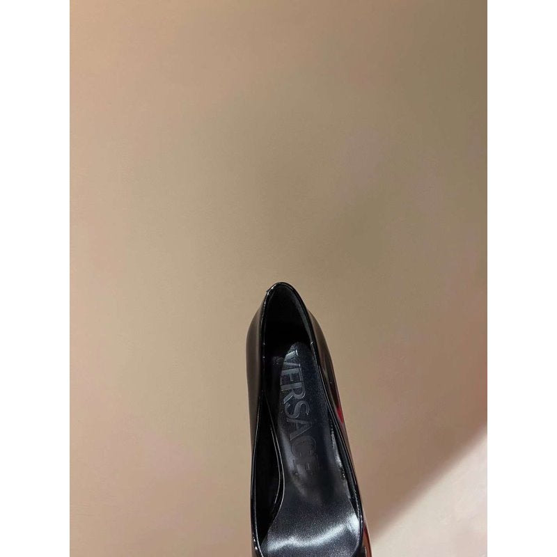 Versace  High Heeled Pointed  Shoes SHS05177