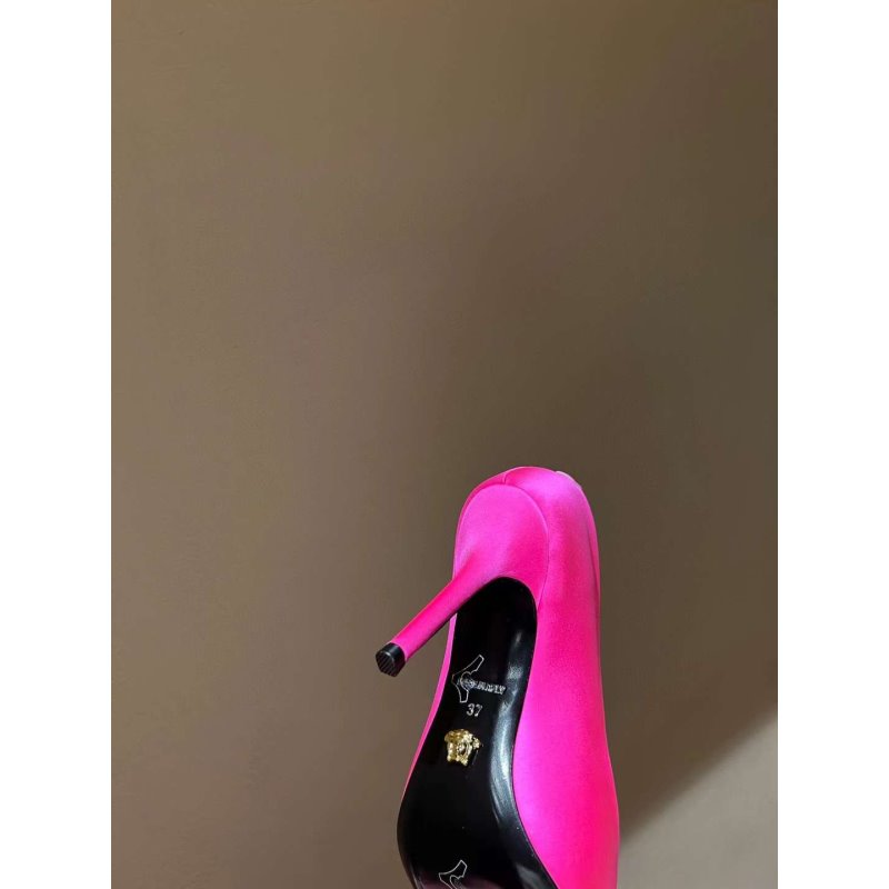 Versace  High Heeled Pointed  Shoes SHS05180