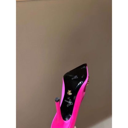 Versace  High Heeled Pointed  Shoes SHS05180