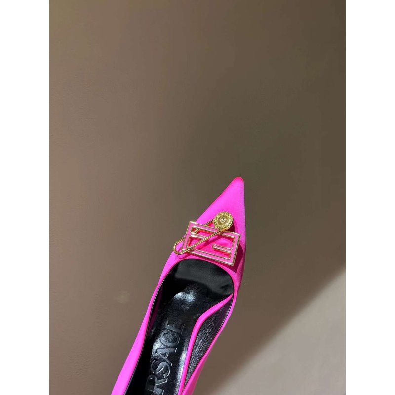 Versace  High Heeled Pointed  Shoes SHS05180