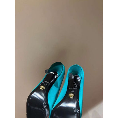 Versace  High Heeled Pointed  Shoes SHS05181