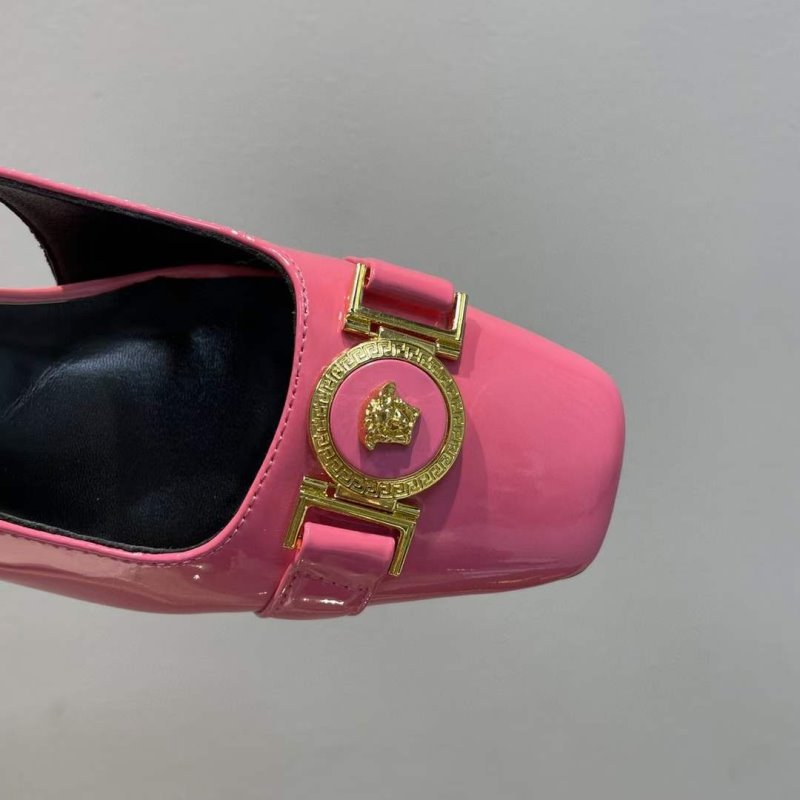 Versace  Square Head Heeled Sandals SHS05146